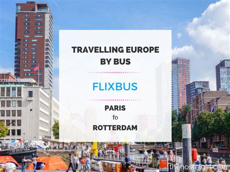 flixbus rotterdam to paris.